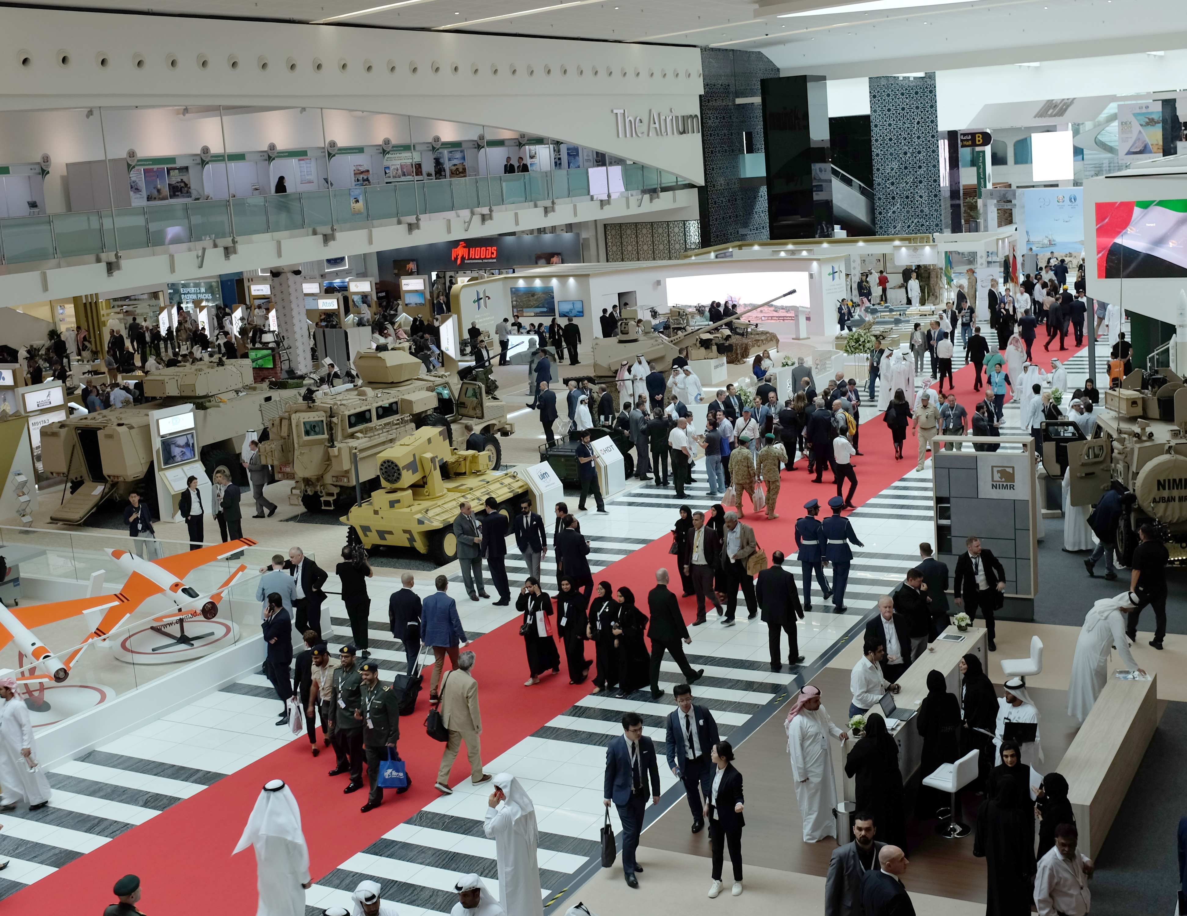 IDEX 2019 i Abu Dhabi Foto: Linda Åkerström