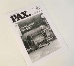 Svenska Freds tidning PAX nr 3 2019