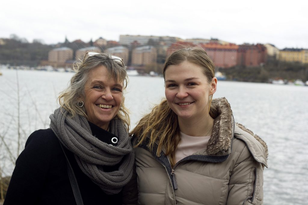 Helena Lindholm och Rebecka Lindholm Schulz. Foto: Ingrid Heller